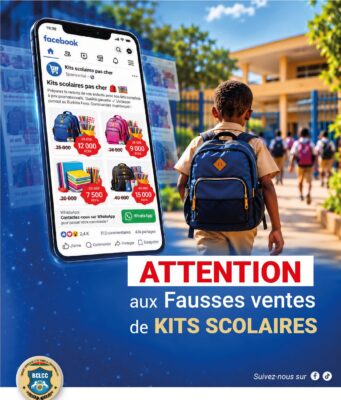 Attention aux fausses ventes de kits scolaires en ligne !