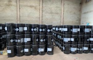 Bobo-Dioulasso: 2 200 fûts de cyanure d’une valeur estimée à 330 millions FCFA saisis