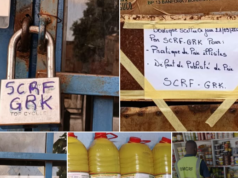 Burkina: des boutiques scellées à Bobo-Dioulasso
