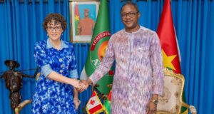 Burkina: en fin de mission, l’ambassadrice du Canada témoigne sa gratitude à Karamoko Jean-Marie Traoré