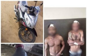 Cotonou: Trouvant les menottes plus confortables que le lynchage, deux voleurs s’en remettent à la police