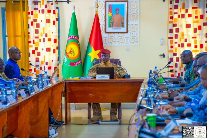 Burkina: compte rendu du Conseil des ministres
