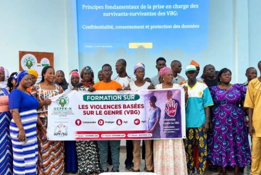 Violences basées sur le genre: l’UCPPK-H pour comprendre, prévenir, protéger, et agir!