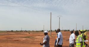 La SONATUR contrôle ses chantiers d’aménagement à Ouahigouya
