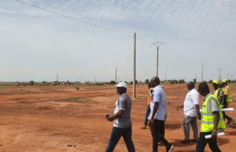 La SONATUR contrôle ses chantiers d’aménagement à Ouahigouya