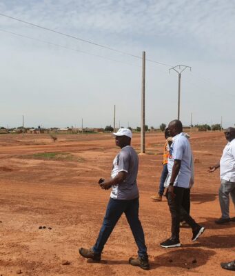 La SONATUR contrôle ses chantiers d’aménagement à Ouahigouya