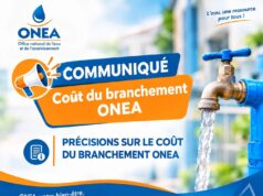 Branchement à l’ONEA: ce n’est pas 120 000 FCFA