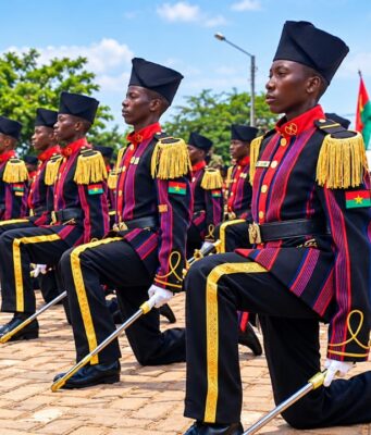 Burkina: 136 nouveaux officiers spécialistes prêts à relever le défi de la défense de la Patrie