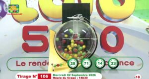LONAB/FASO LOTO: les résultats du tirage du mercredi 2 septembre 2026