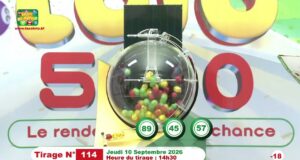 LONAB/FASO LOTO: les résultats du tirage du jeudi 10 septembre 2026
