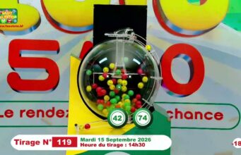 LONAB/FASO LOTO: les résultats du tirage du mardi 15 septembre 2026