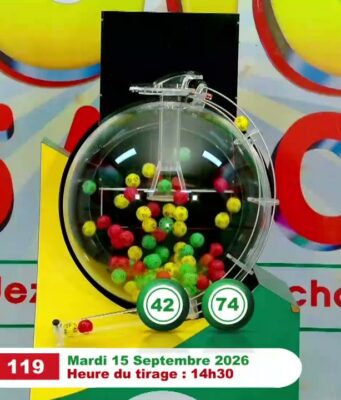 LONAB/FASO LOTO: les résultats du tirage du mardi 15 septembre 2026