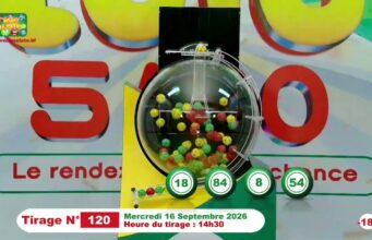 LONAB/FASO LOTO: les résultats du tirage du mercredi 16 septembre 2026