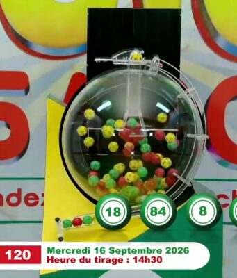 LONAB/FASO LOTO: les résultats du tirage du mercredi 16 septembre 2026