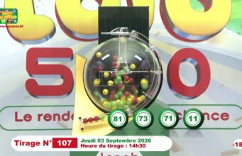 LONAB/FASO LOTO: les résultats du tirage du jeudi 3 septembre 2026