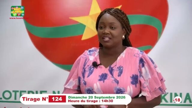 LONAB/FASO LOTO: les résultats du tirage du dimanche 20 septembre 2026