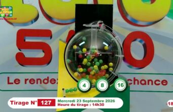 LONAB/FASO LOTO: les résultats du tirage du mercredi 23 septembre 2026