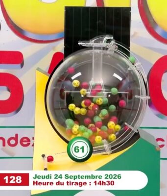 LONAB/FASO LOTO: les résultats du tirage du jeudi 24 septembre 2026