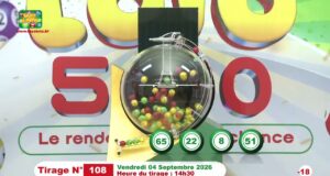 LONAB/FASO LOTO: les résultats du tirage du vendredi 4 septembre 2026