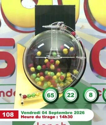 LONAB/FASO LOTO: les résultats du tirage du vendredi 4 septembre 2026
