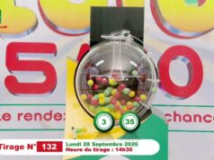 LONAB/FASO LOTO: les résultats du tirage du lundi 28 septembre 2026