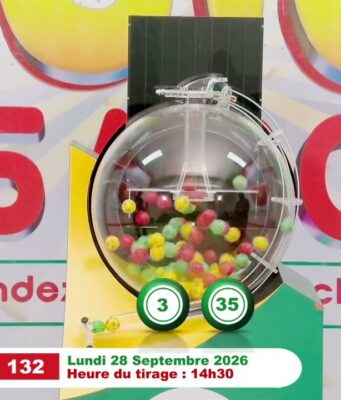 LONAB/FASO LOTO: les résultats du tirage du lundi 28 septembre 2026
