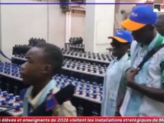Des Elèves et enseignants en immersion à Moov Africa-ONATEL