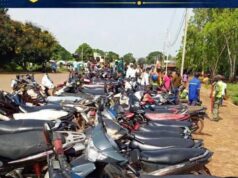 Burkina: 235 engins saisis à Koudougou en une journée pour non-port du casque