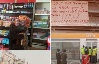 Ouagadougou: cinq commerces fermés, quatre personnes réquisitionnées pour des travaux d’intérêt général