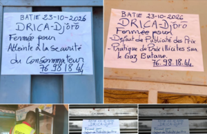 Burkina/Contrôle des produits de grande consommation: cinq boutiques scellées à Batié