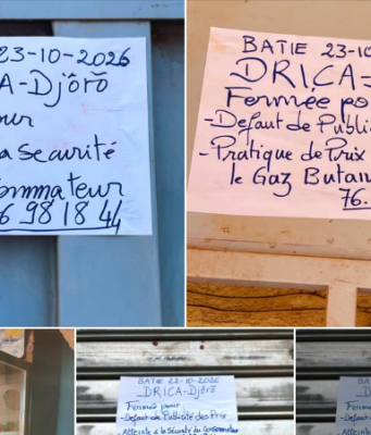 Burkina/Contrôle des produits de grande consommation: cinq boutiques scellées à Batié