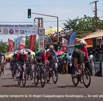37e Tour du Faso: l’Algérien Hamza Yacine remporte la 2e étape Ouagadougou-Koudougou