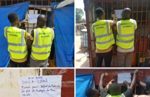 Burkina: des boutiques scellées et des marchandises illicites saisies