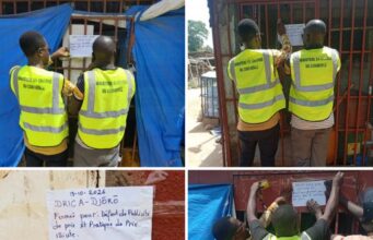 Burkina: des boutiques scellées et des marchandises illicites saisies