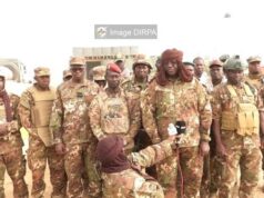 Kidal: le chef d’état-major général des Armées au contact des unités engagées