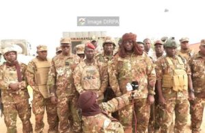 Kidal: le chef d’état-major général des Armées au contact des unités engagées