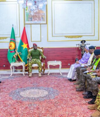 Burkina: les DG des Douanes de l’AES et du Togo rendent compte de leurs travaux au Capitaine Traoré