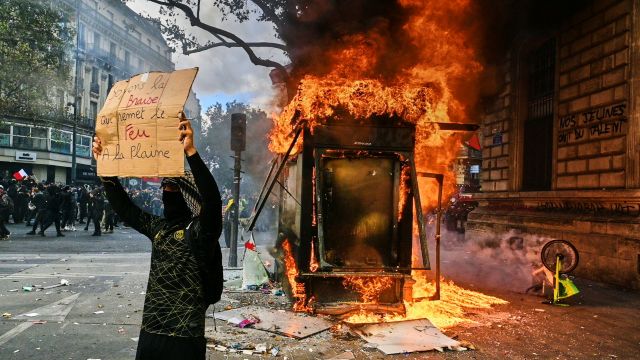 manifs en france