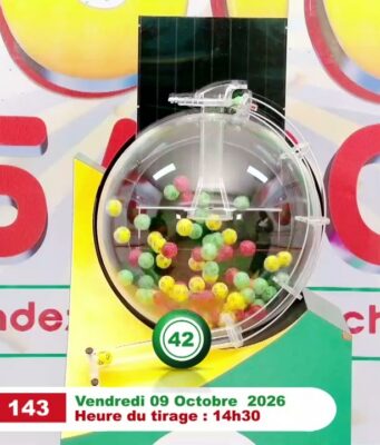 LONAB/FASO LOTO: les résultats du tirage du vendredi 9 octobre 2026