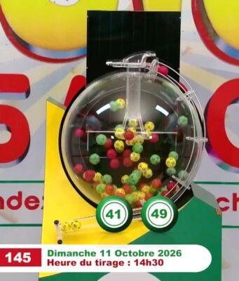 LONAB/FASO LOTO: les résultats du tirage du dimanche 11 octobre 2026