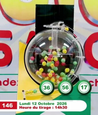 LONAB/FASO LOTO: les résultats du tirage du lundi 12 octobre 2026