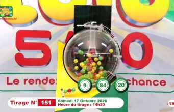 LONAB/FASO LOTO: les résultats du tirage du samedi 17 octobre 2026