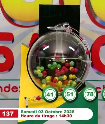 LONAB/FASO LOTO: les résultats du tirage du samedi 3 octobre 2026