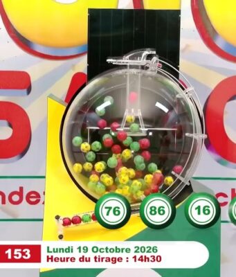 LONAB/FASO LOTO: les résultats du tirage du lundi 19 octobre 2026