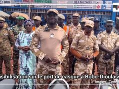 Port du casque: le ministre Sana sonne la fin de la récréation à Bobo-Dioulasso