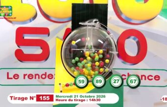 LONAB/FASO LOTO: les résultats du tirage du mercredi 21 octobre 2026