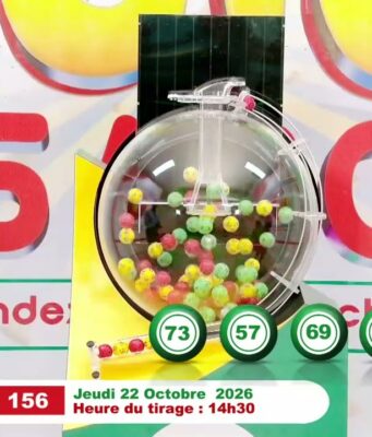 LONAB/FASO LOTO: les résultats du tirage du jeudi 22 octobre 2026