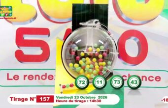LONAB/FASO LOTO: les résultats du tirage du vendredi 23 octobre 2026