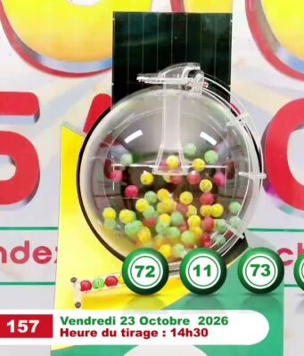 LONAB/FASO LOTO: les résultats du tirage du vendredi 23 octobre 2026