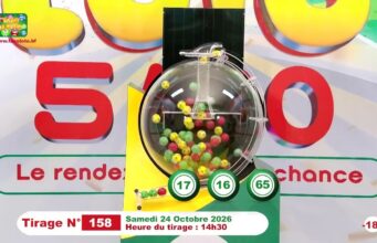 LONAB/FASO LOTO: les résultats du tirage du samedi 24 octobre 2026